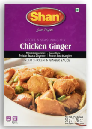 SHAN Chicken Ginger Masala 1.76 OZ